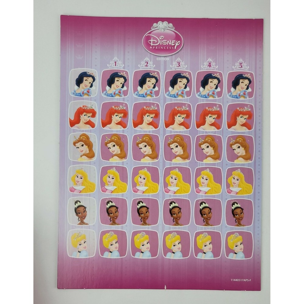 Yahtzee Jr Disney Princess Edition Parker Brothers Complete 2010 - Picture 6 of 6